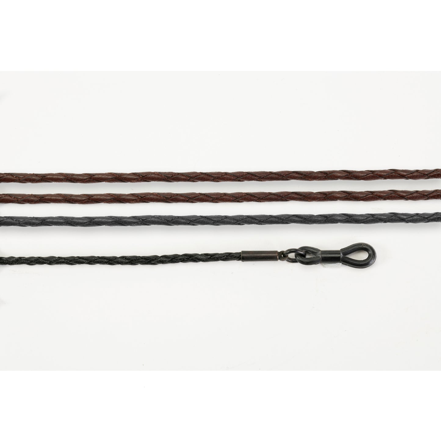 Slim Braided Leather Cord #2332
