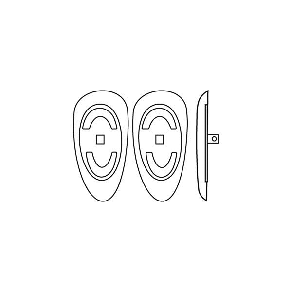 Symmetrical Silicone High Quality Nose Pads