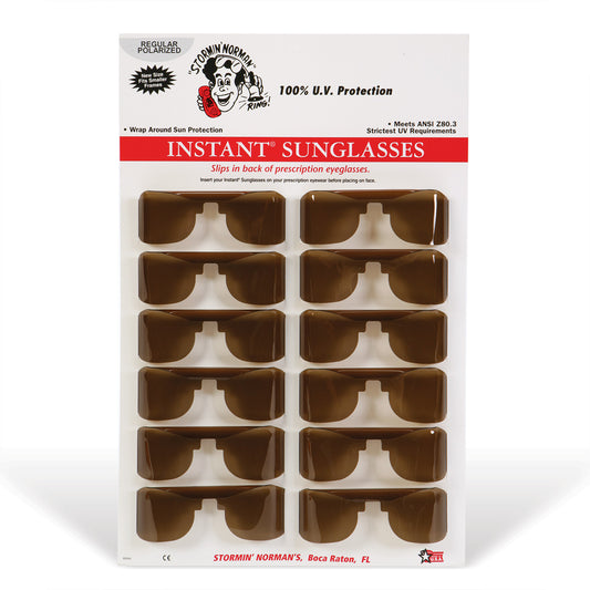Sunwraps Non-Polarized Brown #4027