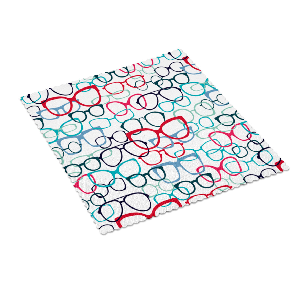 Full Color Background Design Microfiber Cloths #8550 - Imprinted