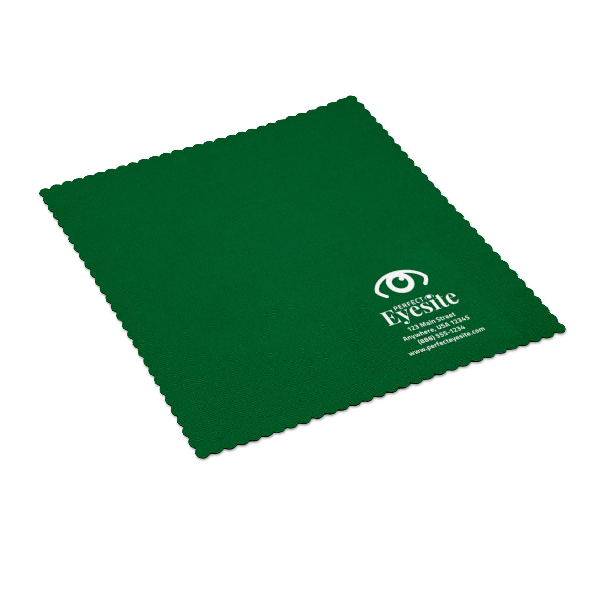 6" x 6" 1-Color Microfiber Cloths #8530 - Best Seller
