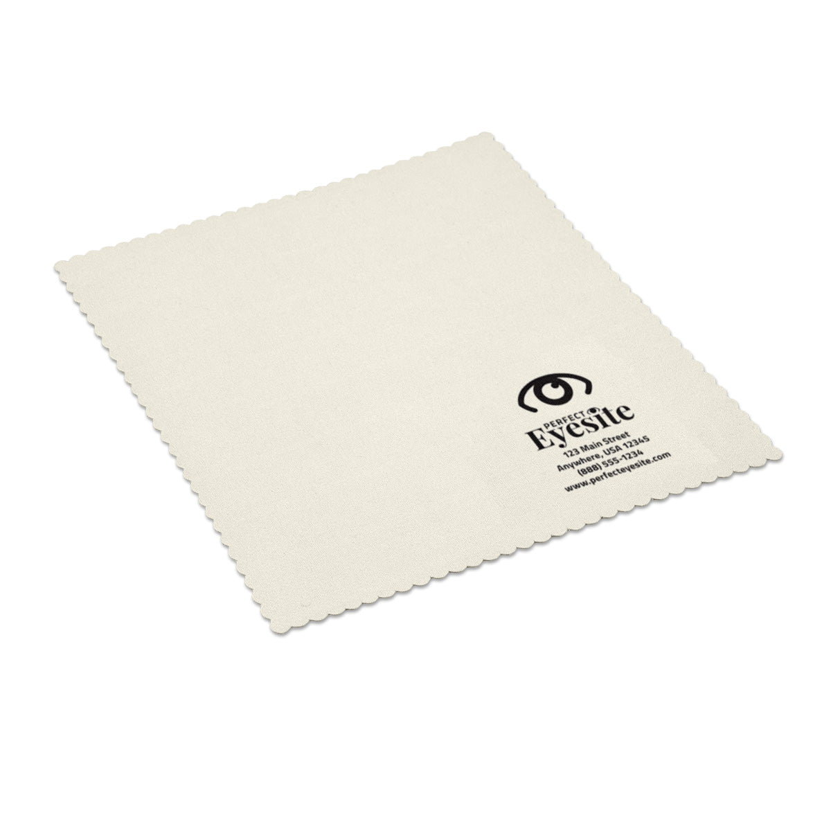6" x 6" 1-Color Microfiber Cloths #8530 - Best Seller