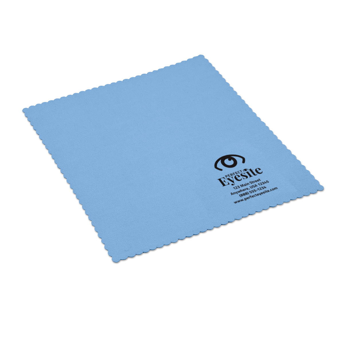 6" x 6" 1-Color Microfiber Cloths #8530 - Best Seller