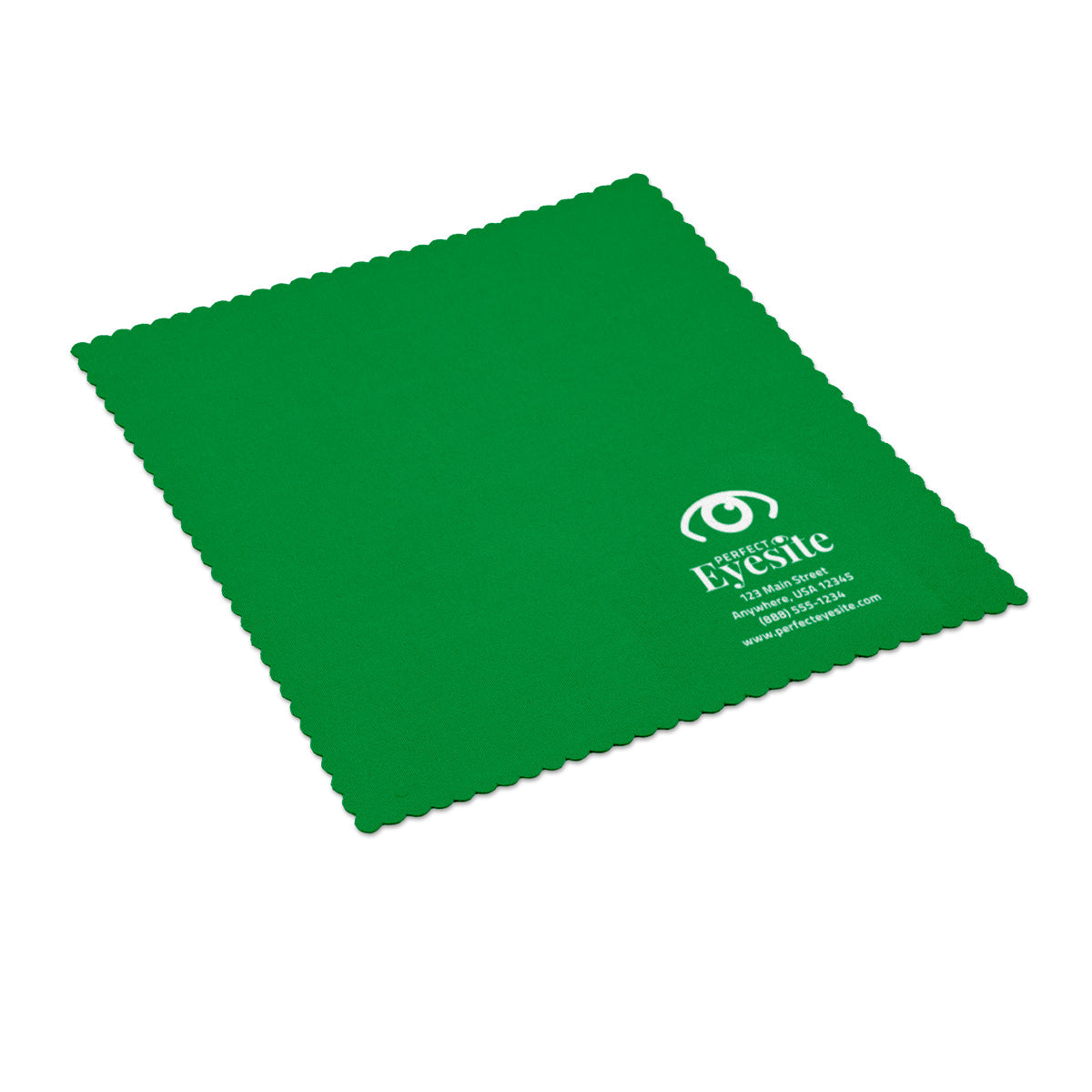 6" x 6" 1-Color Microfiber Cloths #8530 - Best Seller