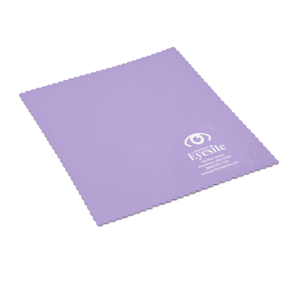 6" x 6" 1-Color Microfiber Cloths #8530 - Best Seller