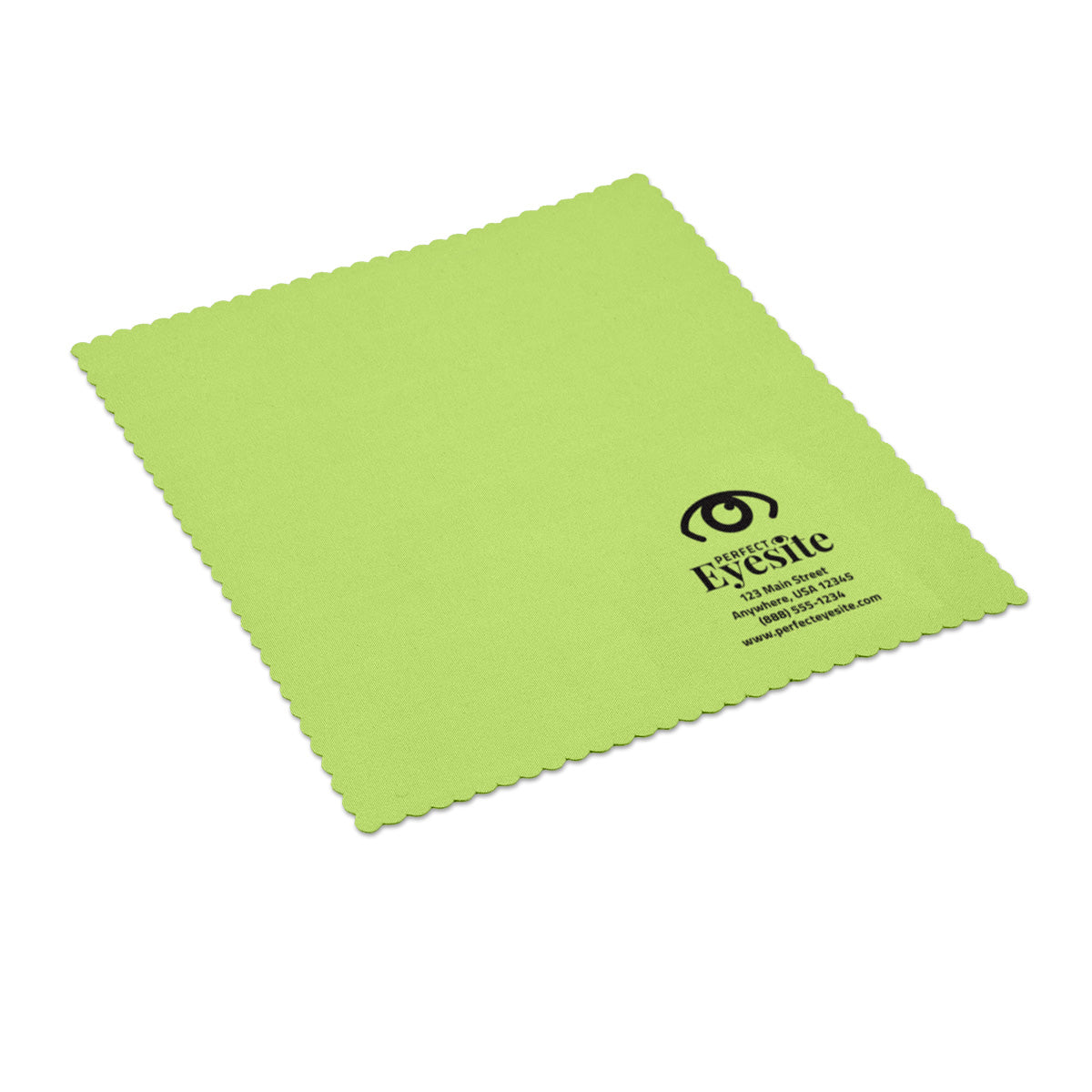 6" x 6" 1-Color Microfiber Cloths #8530 - Best Seller