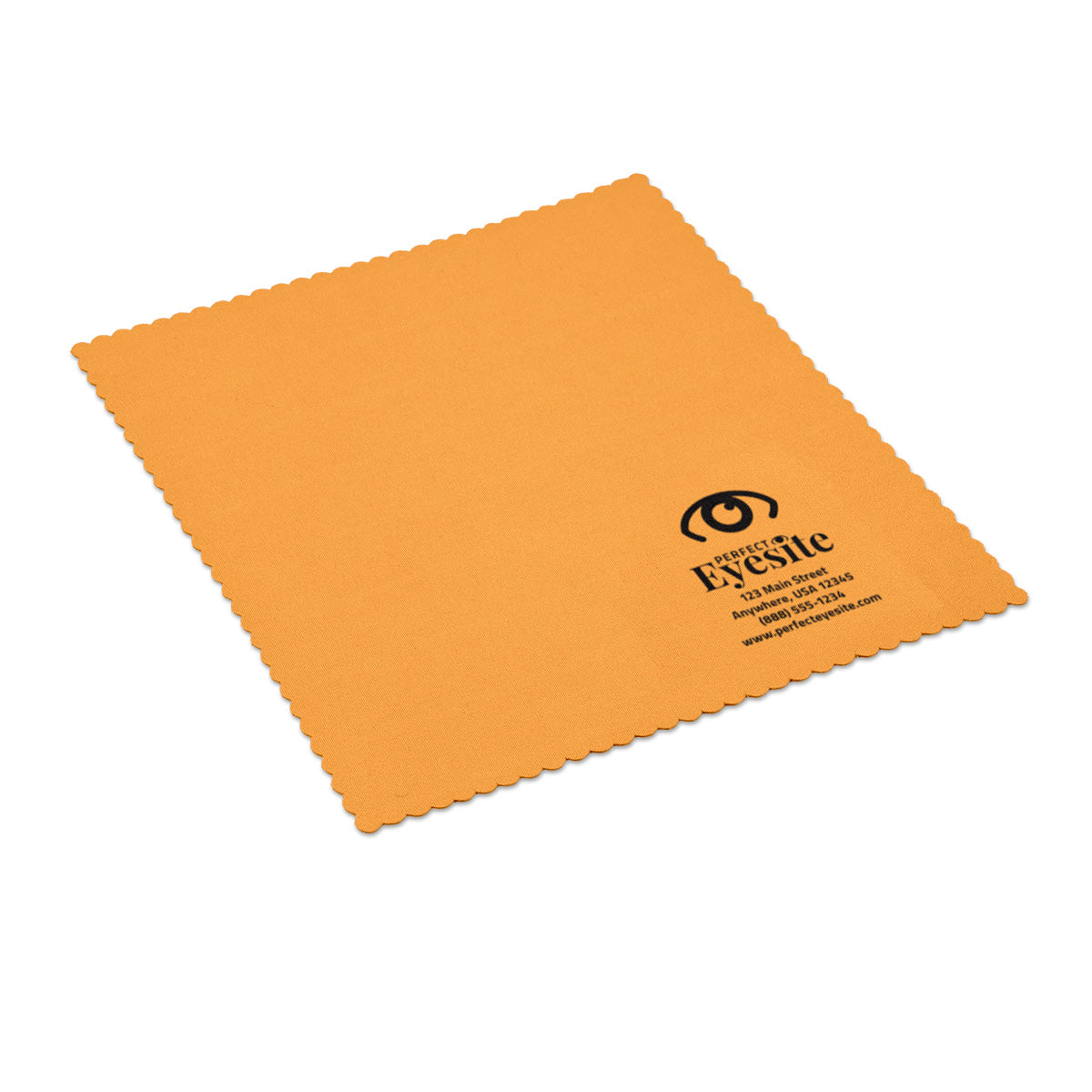 6" x 6" 1-Color Microfiber Cloths #8530 - Best Seller