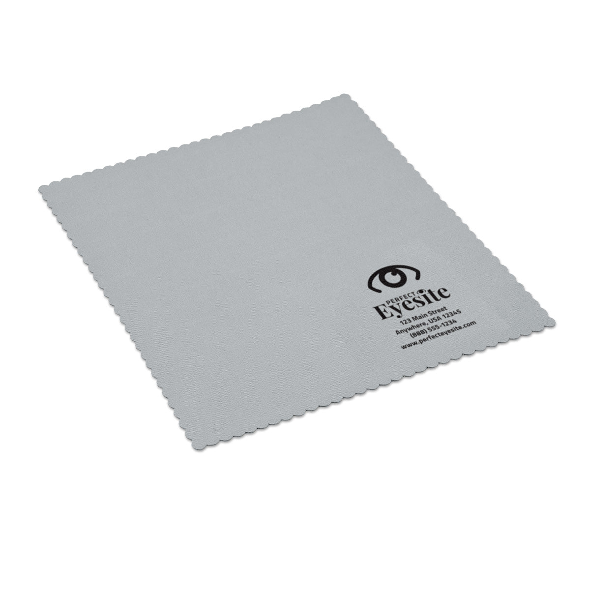 6" x 6" 1-Color Microfiber Cloths #8530 - Best Seller