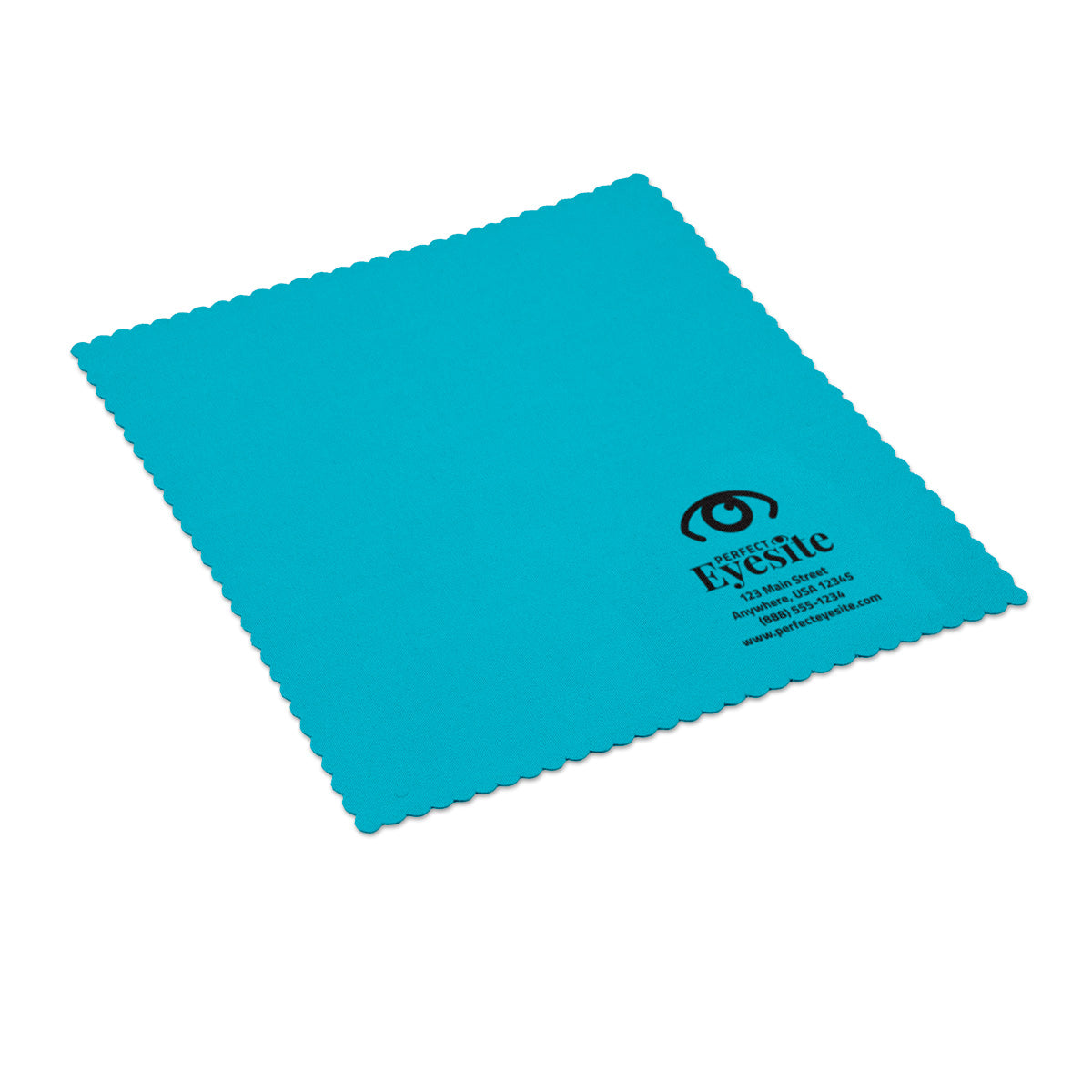 6" x 6" 1-Color Microfiber Cloths #8530 - Best Seller