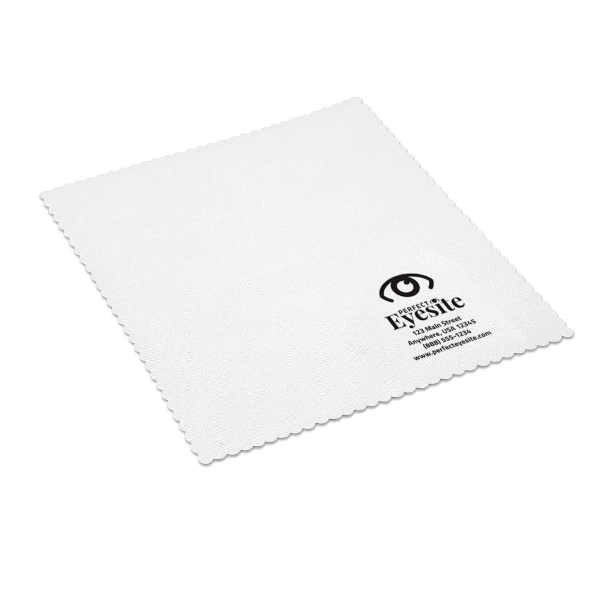 6" x 6" 1-Color Microfiber Cloths #8530 - Best Seller