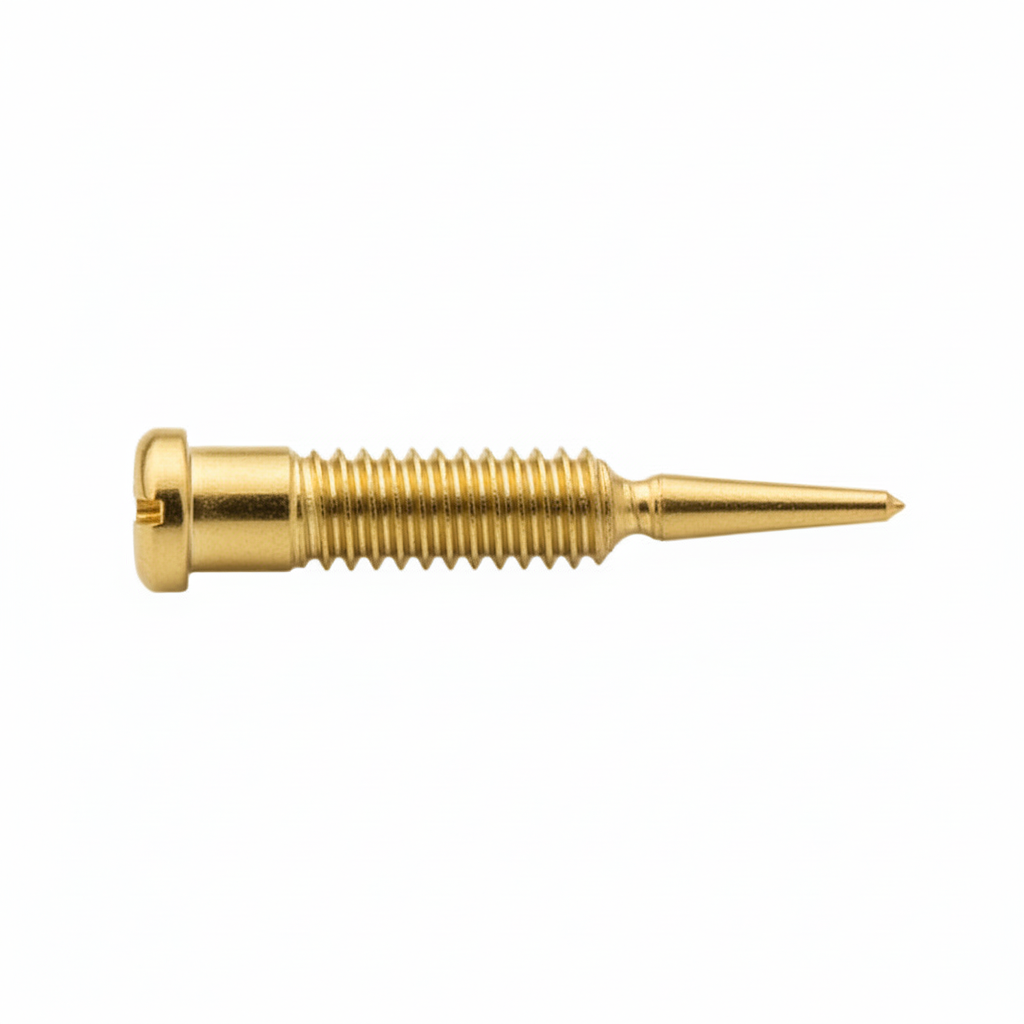 2.0 x 1.4 x 7.0 Gold Self-Aligning Spring Hinge Screws #1544