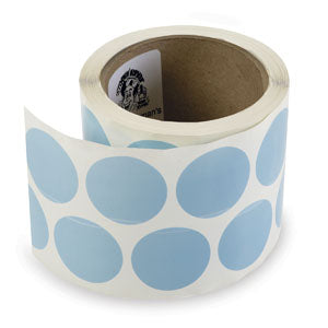 Pegatinas protectoras de lentes/almohadillas suplementarias n.° 7008 azul