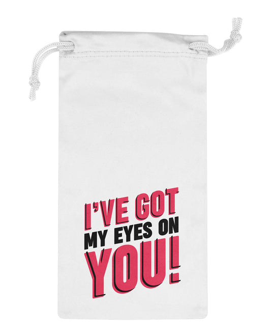 4"x8" Heavyweight Custom FUN Phrases Microfiber Bags #5507