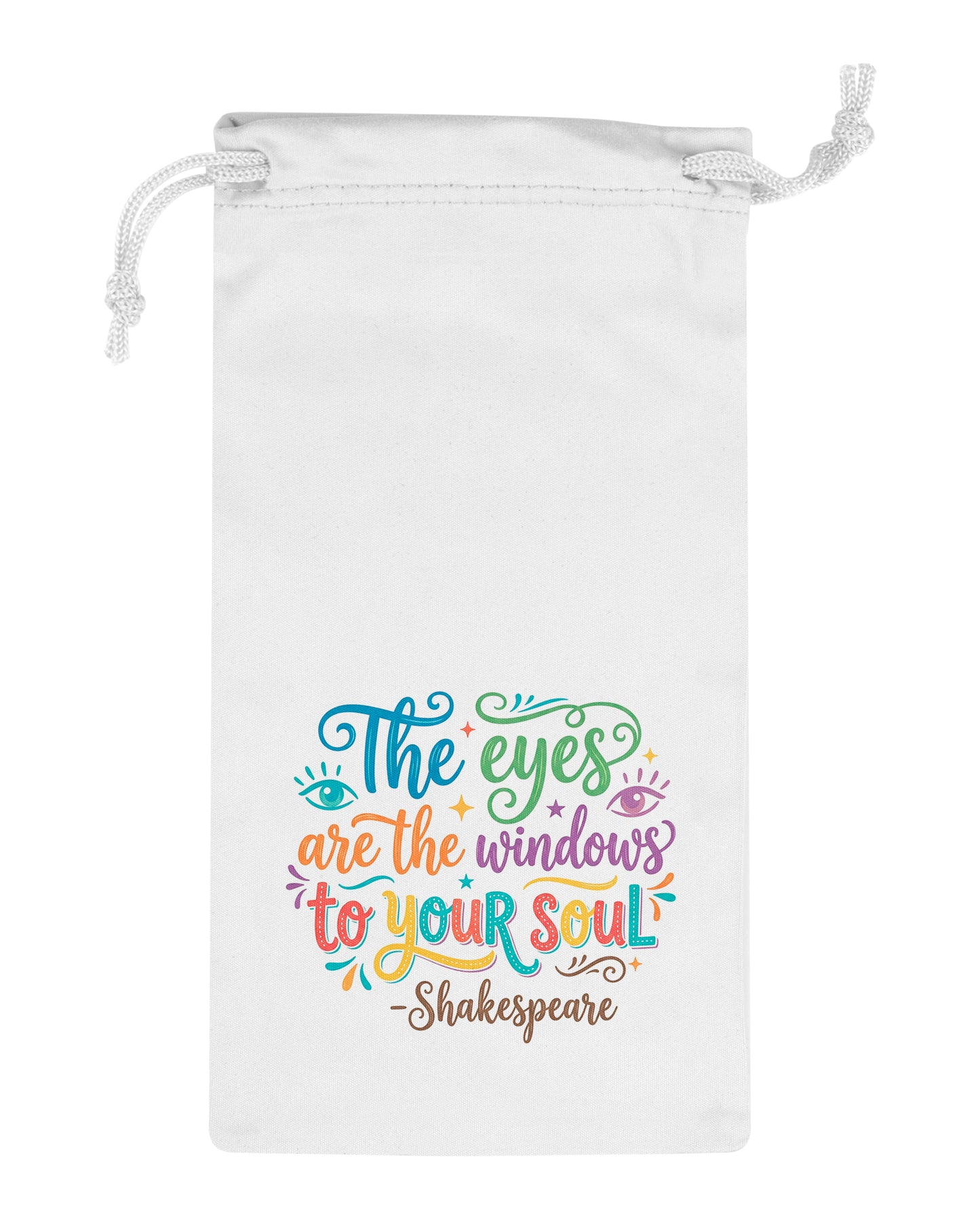 4"x8" Heavyweight Custom FUN Phrases Microfiber Bags #5507