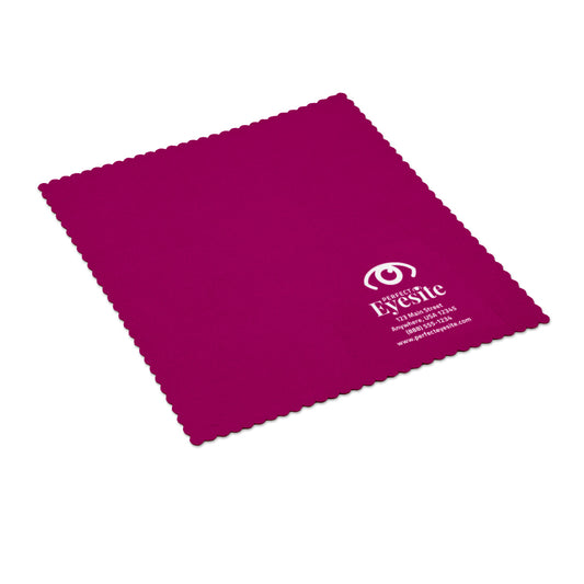 6" x 6" 1-Color Microfiber Cloths #8530 - Best Seller